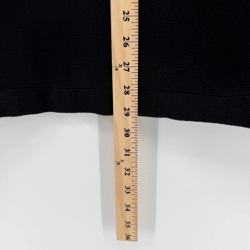 The North Face Fleece Jacket Mens XXL Black Full Zip GORE-TEX Raintex Mock Neck